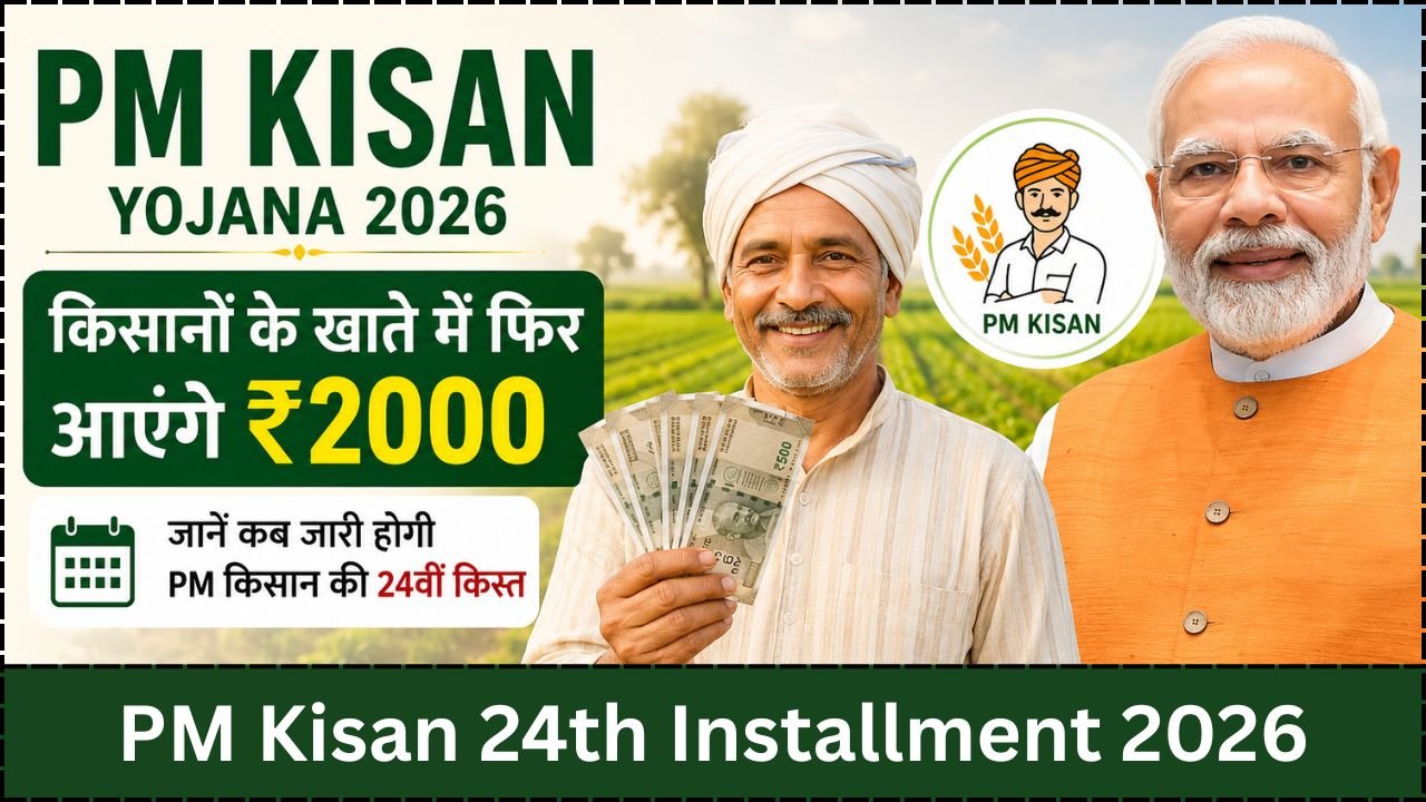 PM Kisan 24th Installment 2026: किसानों को कब मिलेंगे ₹2,000? जानें पूरी जानकारी