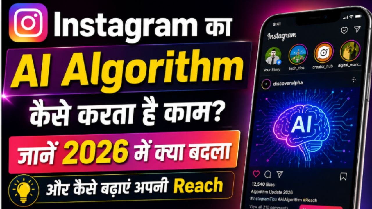 Instagram AI Algorithm 2026 changes and reels reach tips in Hindi